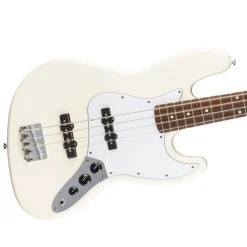 Fender Standard Jazz Bass, Laurel Fingerboard - Olympic White