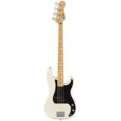 Fender Standard Precision Bass, Maple Fingerboard - Olympic White