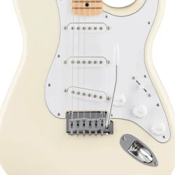 Fender Standard Stratocaster, Maple Fingerboard Electric Guitar - Olympic White