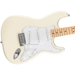 Fender Standard Stratocaster, Maple Fingerboard Electric Guitar - Olympic White