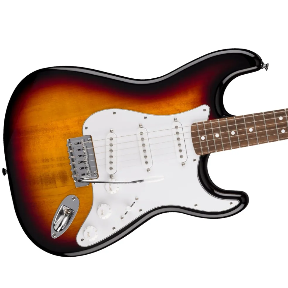 Fender Standard Stratocaster, Laurel Fingerboard Electric Guitar - 3-Color Sunburst