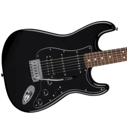 Fender Standard Stratocaster HSS, Laurel Fingerboard Electric Guitar - Black