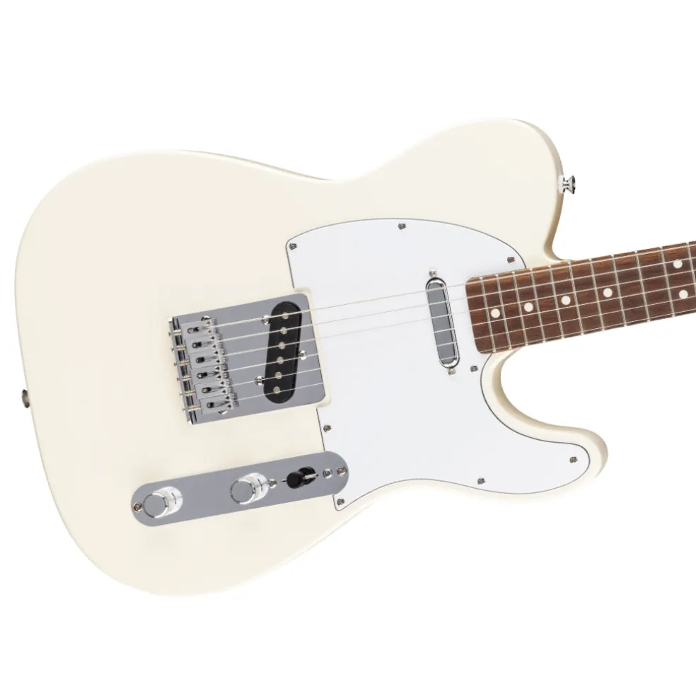 Fender Standard Telecaster, Laurel Fingerboard Electric Guitar - Olympic White