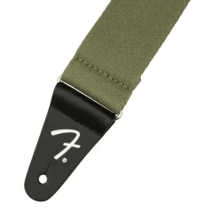 Fender SuperSoft Guitar Strap - Olive, 2"