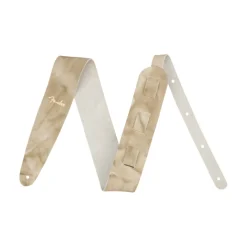 Fender Tie Dye Leather Strap in Natural