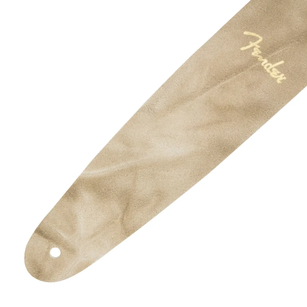 Fender Tie Dye Leather Strap in Natural