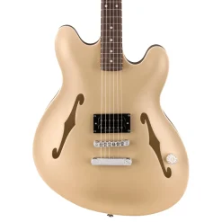 Fender Tom Delonge Starcaster in Satin Shoreline Gold
