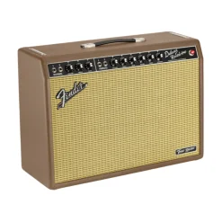 Fender Tone Master Deluxe Reverb 1 x 12-inch Combo Amplifier - Brown Nubtex/Wheat