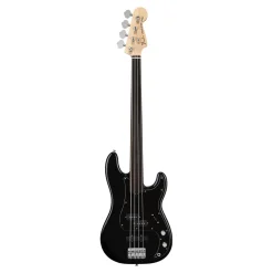 Fender Tony Franklin Fretless Precision Bass - Ebony Fingerboard - Black