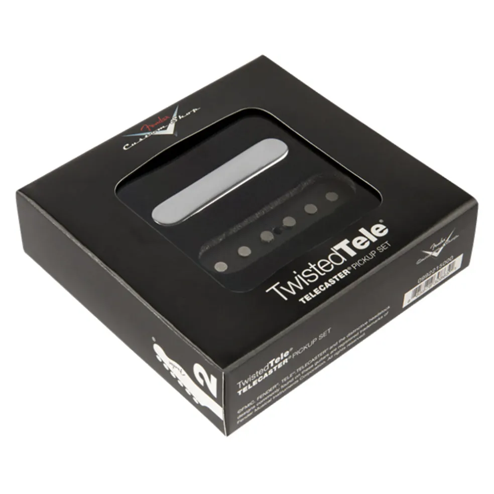 Fender Twisted Tele® Pickups - Black/Chrome