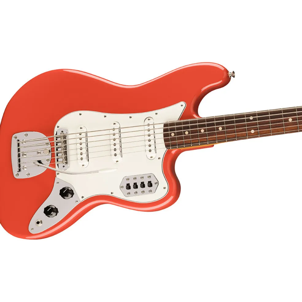 Fender Vintera II '60s Bass VI, Rosewood Fingerboard, Fiesta Red