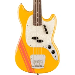 Fender Vintera II '70s Competition Mustang Bass, Rosewood Fingerboard, Competition Orange