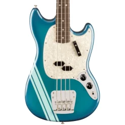 Fender Vintera II '70s Competition Mustang Bass, Rosewood Fingerboard, Competition Burgundy