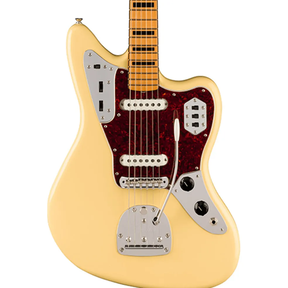 Fender Vintera II '70s Jaguar, Maple Fingerboard, Vintage White