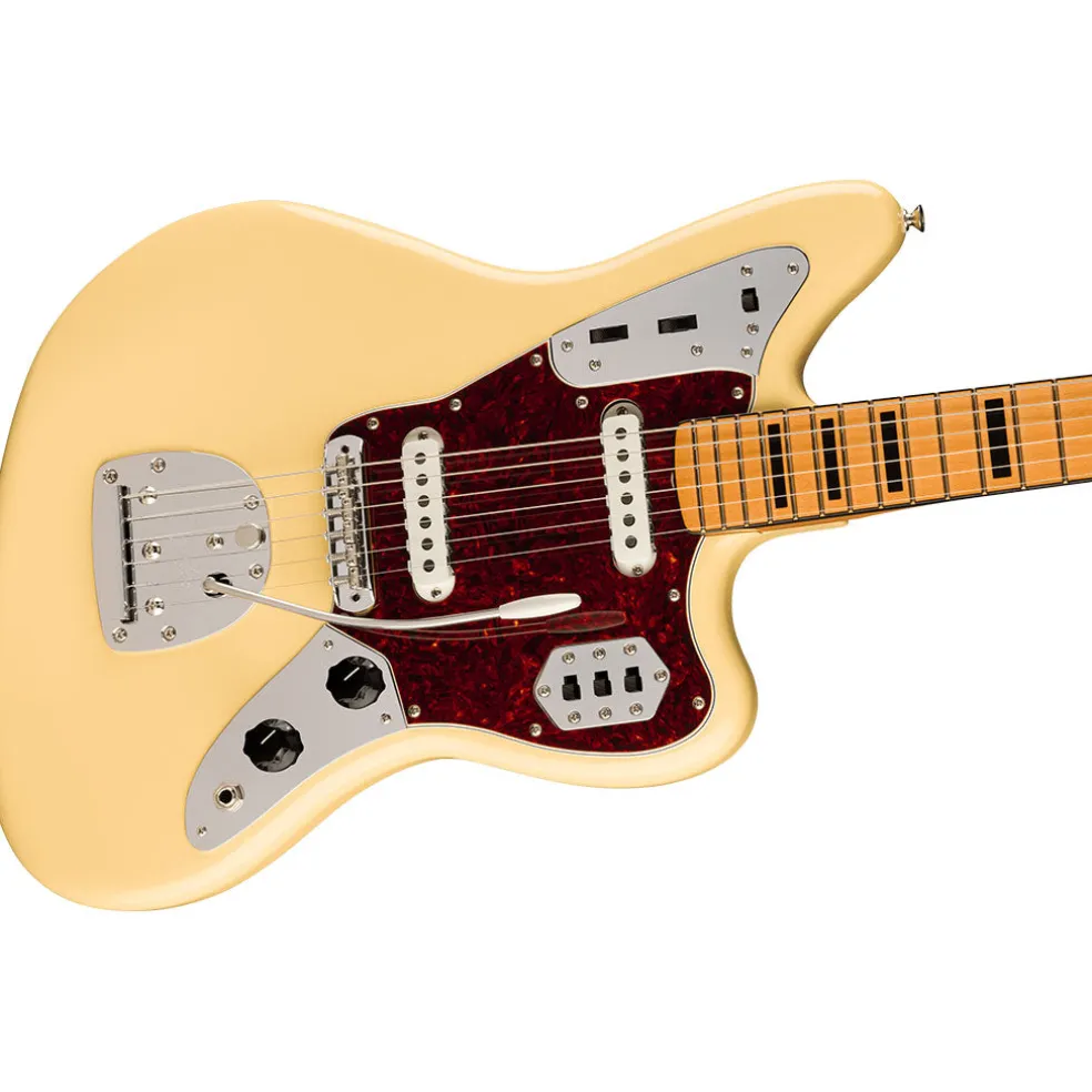 Fender Vintera II '70s Jaguar, Maple Fingerboard, Vintage White