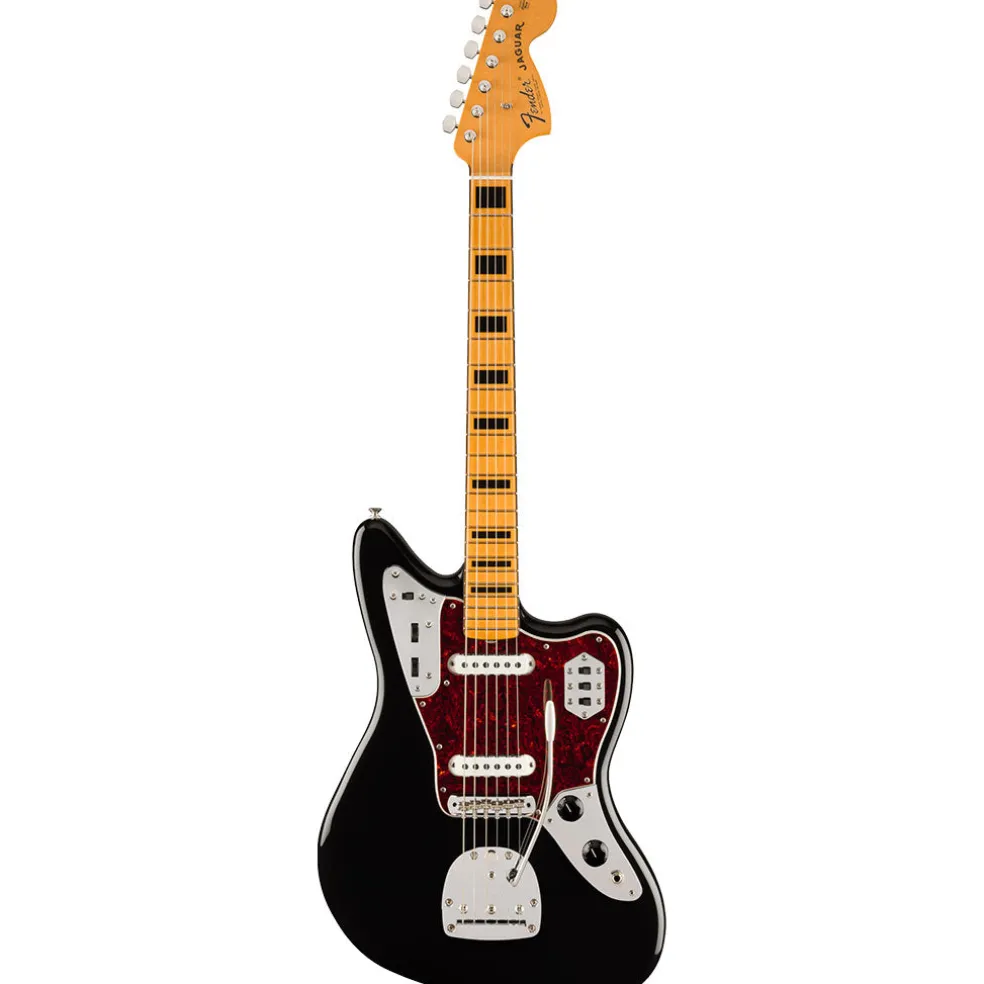 Fender Vintera II '70s Jaguar, Maple Fingerboard, Black