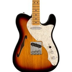 Fender Vintera II '60s Telecaster Thinline, Maple Fingerboard, 3-Color Sunburst