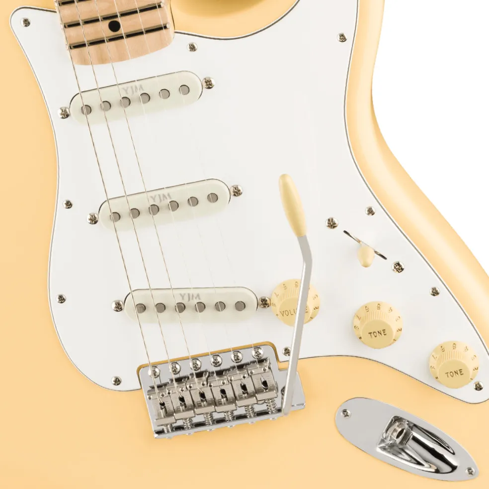 Fender Yngwie Malmsteen Stratocaster Vintage White Maple Fretboard