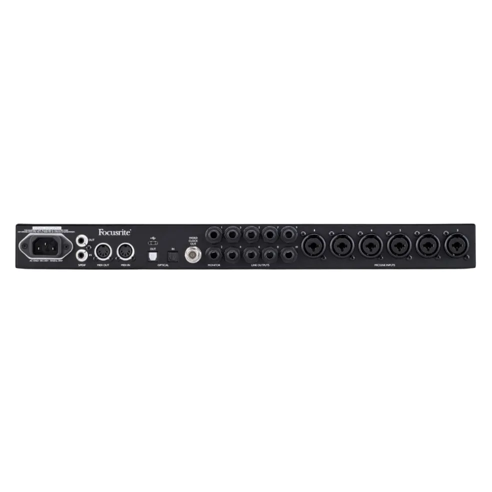 Focusrite Clarett+ 8Pre 18 In & 20 Out Audio Interface