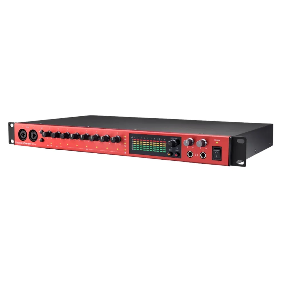 Focusrite Clarett+ 8Pre 18 In & 20 Out Audio Interface