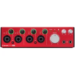 Focusrite Clarrett 4Pre USB 10 in 4 out Audio Interface