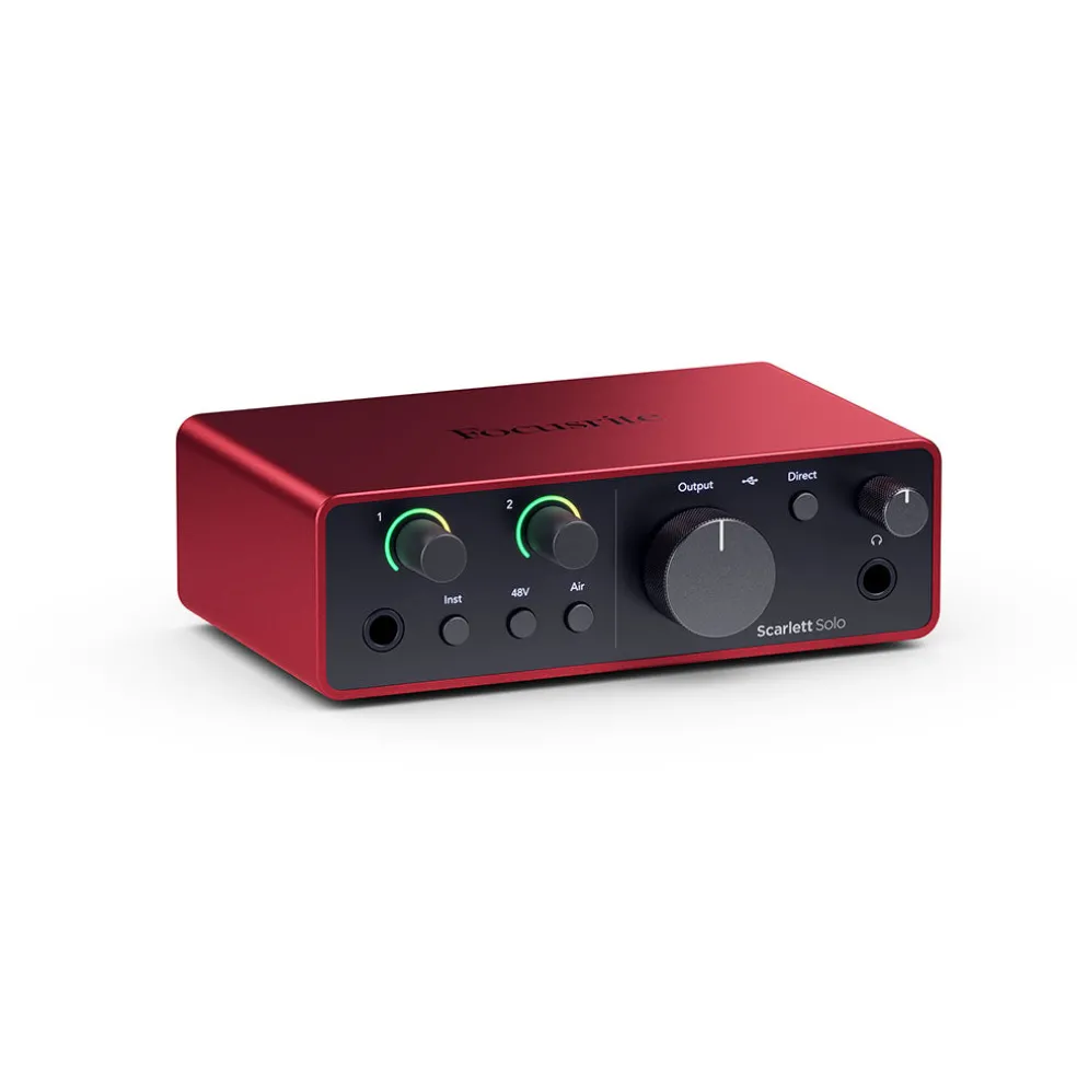 Focusrite Scarlett Solo Studio 4th Gen