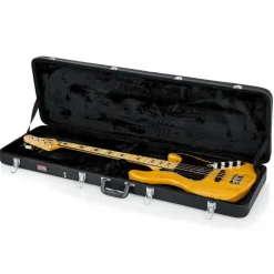 Gator - GWE-BASS Hardshell Wood Bass Guitar Case - Black