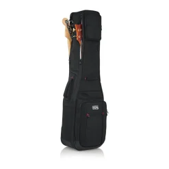Gator - Pro Go Dual Bass Guitar Gig Bag - Black