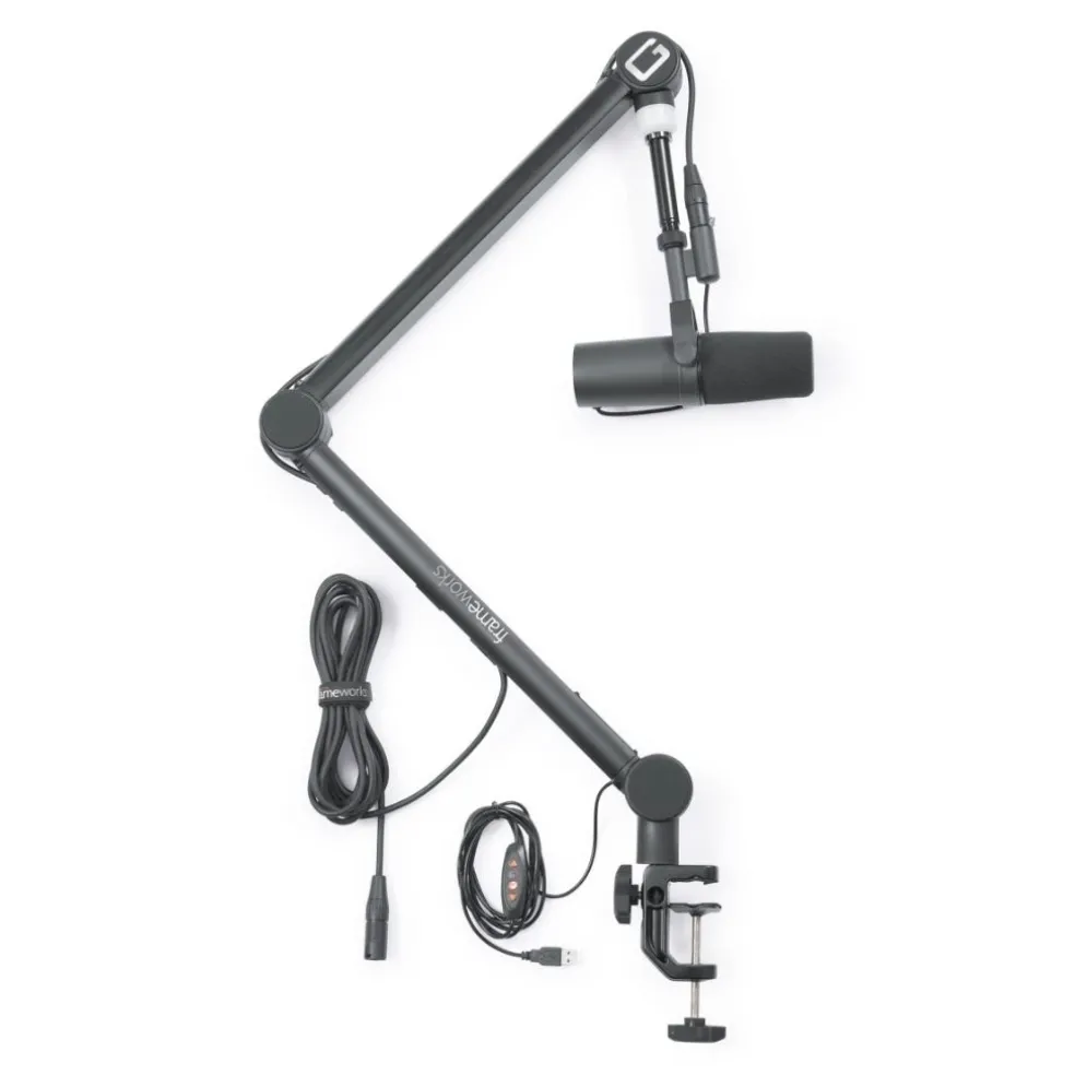 GATOR GFWMICBCBM4000 Broadcast Boom Arm W/LED