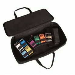 Gator G-MEGA-BONE Mega Bone Pedal Board; w/ Carry Bag & Power Supply