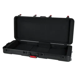 Gator GTSA-KEY61 TSA Series ATA Molded Polyethylene Keyboard Case with Wheels for 61-note Keyboards