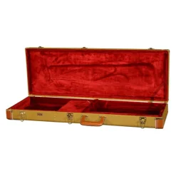 Gator GW-Electric-TW Electric Guitar Deluxe Wood Case, Tweed