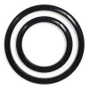 Gibraltar Port Hole Protector Ring 4-inch Black Finish