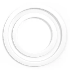 Gibraltar Port Hole Protector Ring 5-inch White Finish