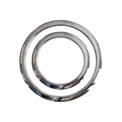 Gibraltar Port Hole Protector Ring 4-inch Chrome Finish