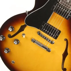 Gibson - ES-335 Electric Guitar Left-Handed - Vintage Burst