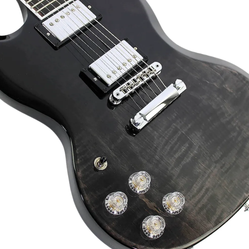 Gibson - SG Modern Left Handed - Trans Black Fade