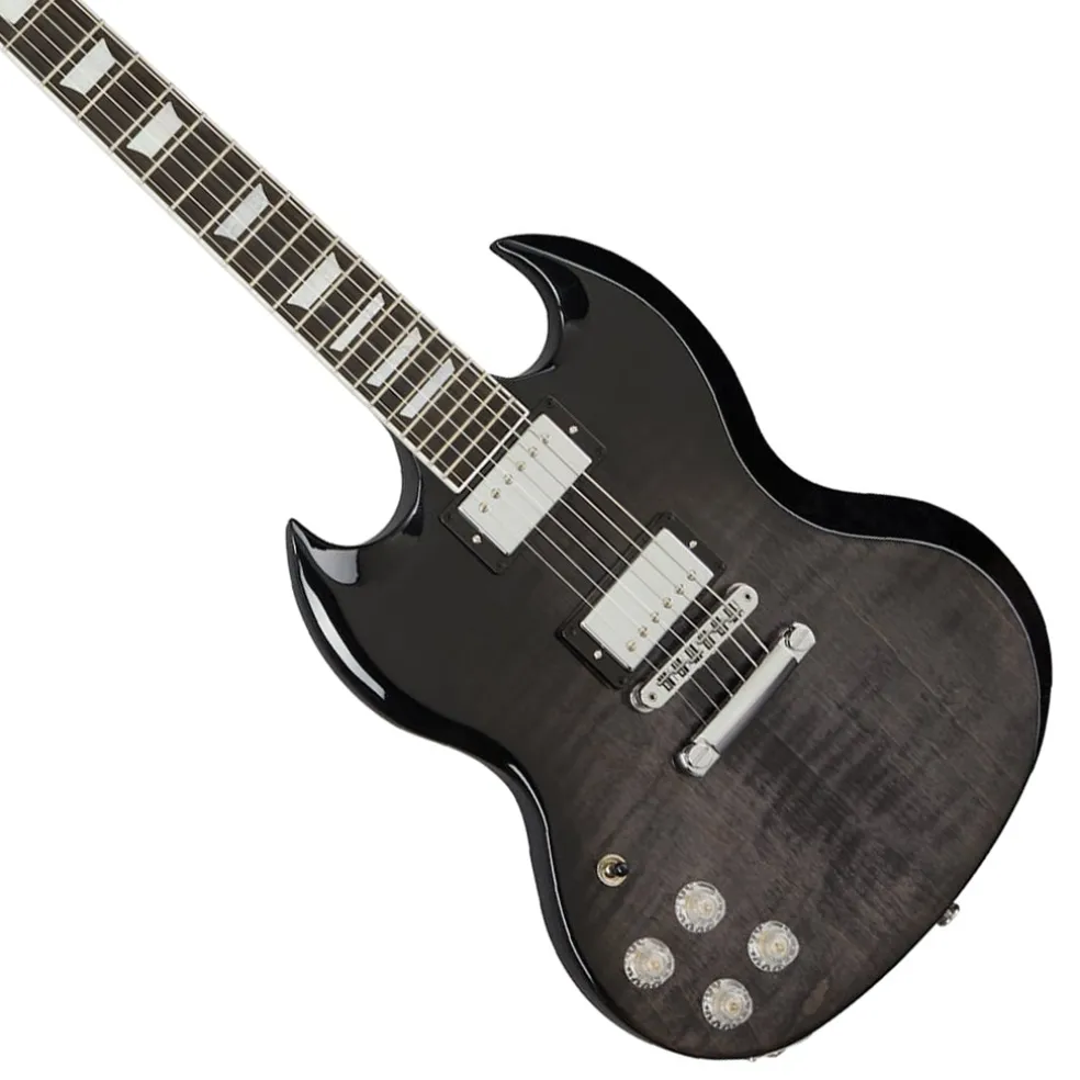 Gibson - SG Modern Left Handed - Trans Black Fade