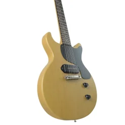 Gibson Custom Shop - 1958 Les Paul Junior Double-Cut DC Re-issue VOS - TV Yellow