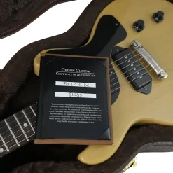 Gibson Custom Shop - 1958 Les Paul Junior Double-Cut DC Re-issue VOS - TV Yellow