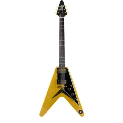 Gibson Custom Shop '58 Korina Flying V - Black Guard