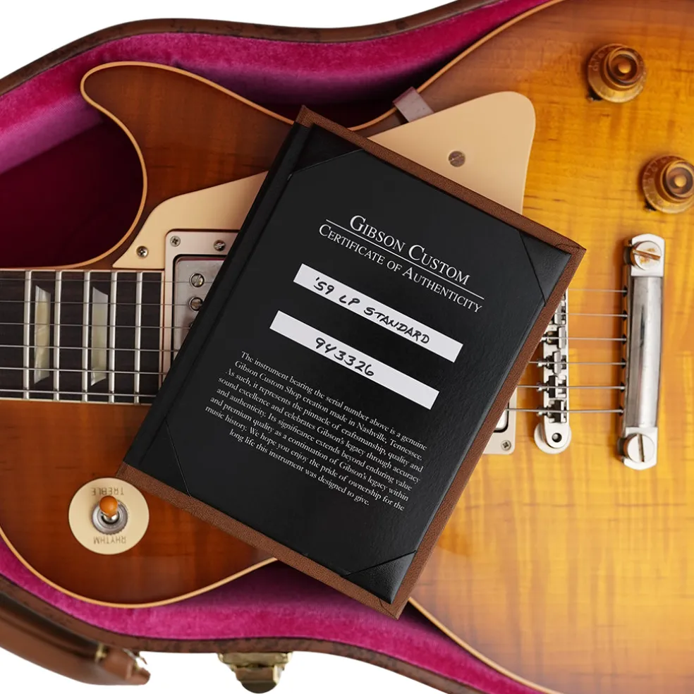 Gibson Custom Shop '59 Les Paul Standard - Gold Pop