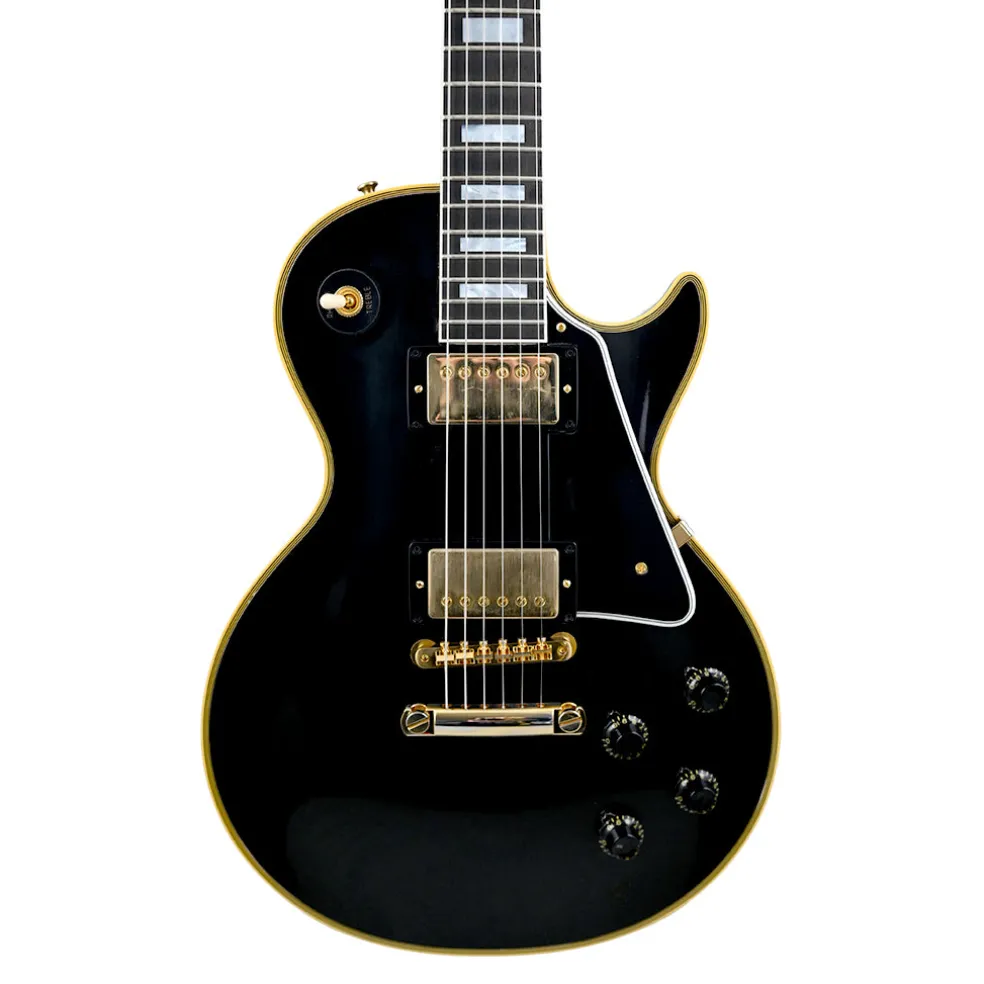 Gibson Custom Shop '57 Les Paul Custom Reissue - Ebony - VOS