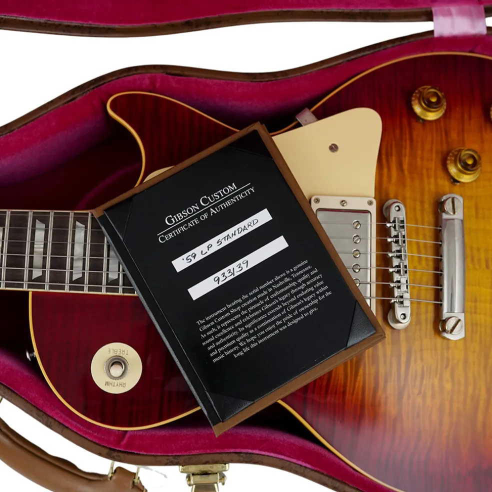 Gibson Custom Shop '59 Les Paul Standard Ultra Light - Factory Burst