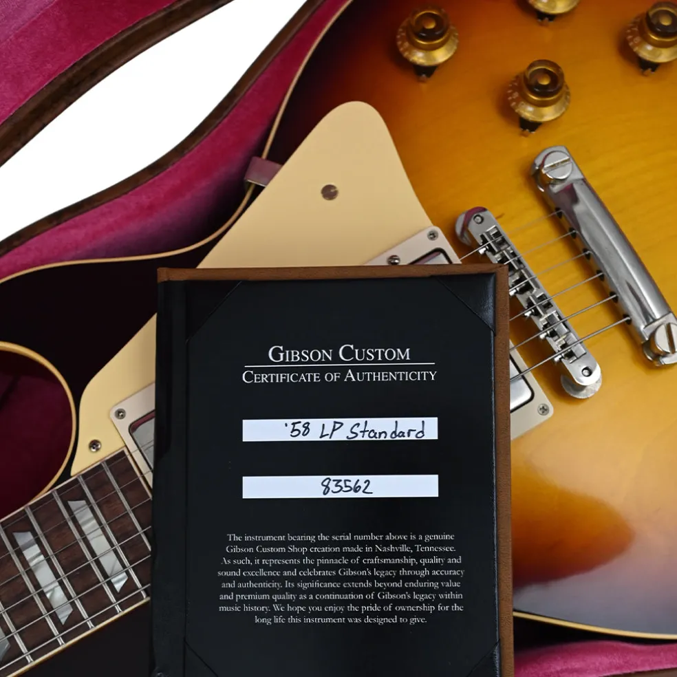 Gibson Custom Shop 1958 Les Paul Standard VOS - Bourbon Burst