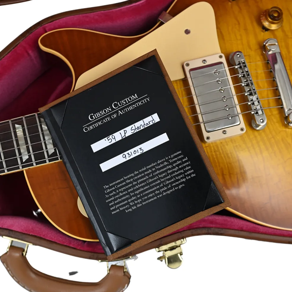 Gibson Custom Shop '59 Les Paul Standard Reissue VOS Ice Tea Burst