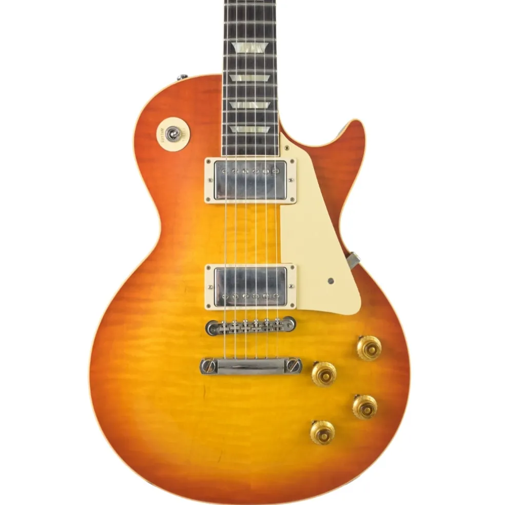 Gibson Custom Shop '59 Les Paul Standard Reissue - VOS Washed Cherry Sunburst