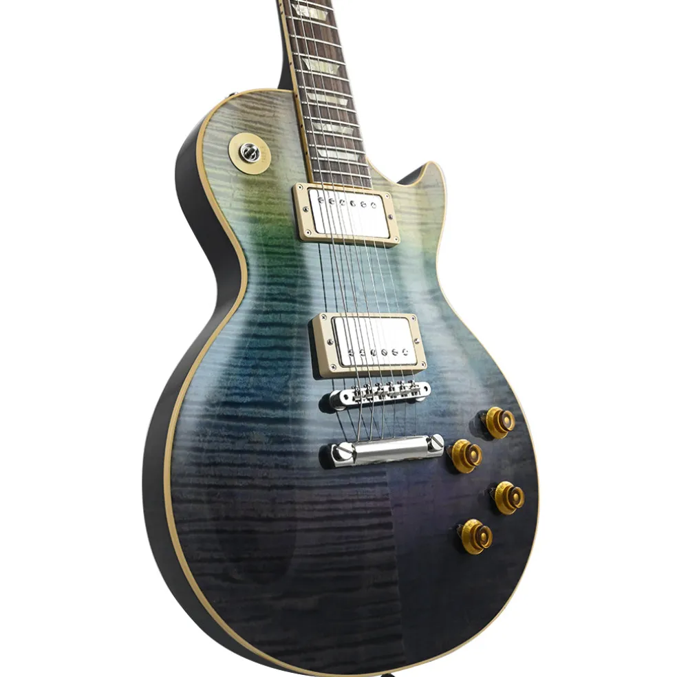 Gibson Custom Shop Les Paul Standard Rock Top - Trans Geode