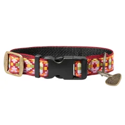 Gibson Dog GTR Strap & Collar Set Pink SM 7-27KG