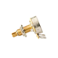 Gibson 500k Audio Taper Potentiometer Long Shaft